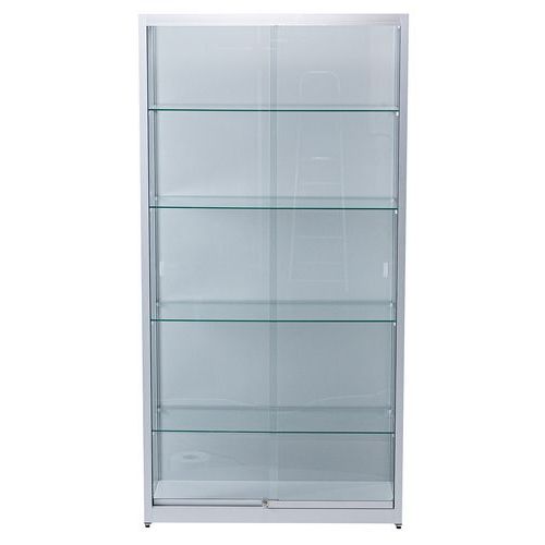 Vitrine d'exposition 1000 x 400 x 1972 mm - Manutan Expert