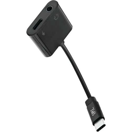Adaptateur USB-C vers jack 3.5 mm et USB-C - T'nB