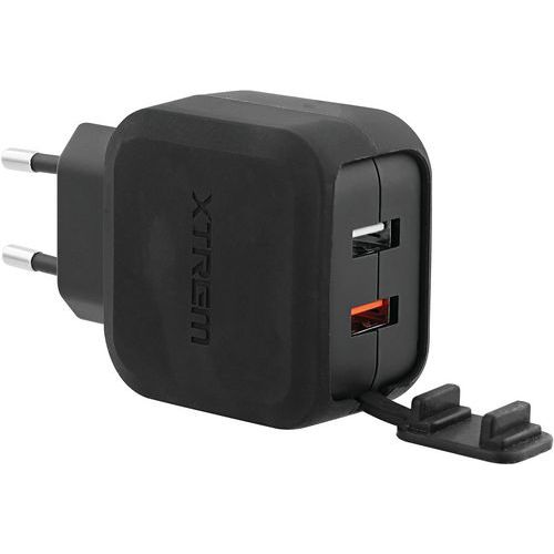 Chargeur secteur 2 ports USB-A compact Xtremwork - T'nB