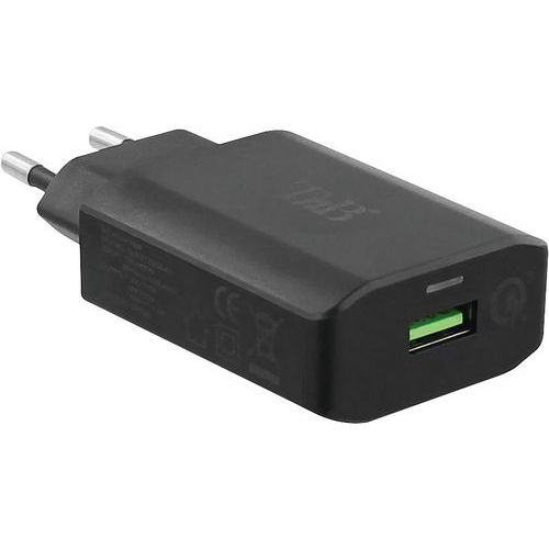 Chargeur secteur USB charge rapide 18W - T'nB