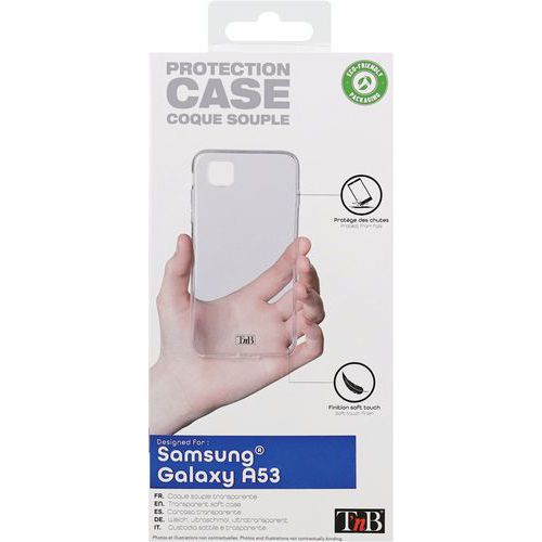 Coque souple transparente pour Samsung Galaxy A53 - T'nB