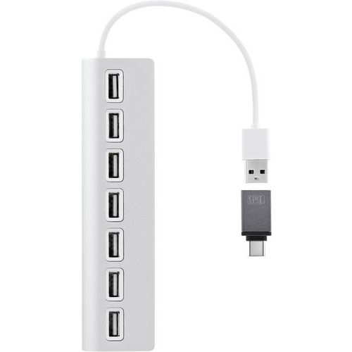 Hub USB-A aluminium vers 7 ports USB-A 2.0 - TNB Hub USB-A aluminium vers 7 ports USB-A 2.0 - TNB