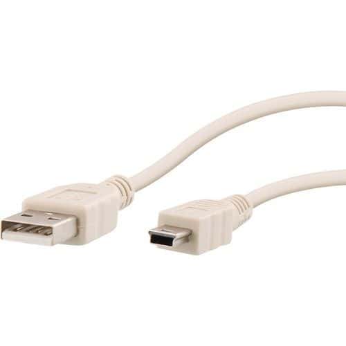 Câble USB mâle vers mini USB mâle - T'nB