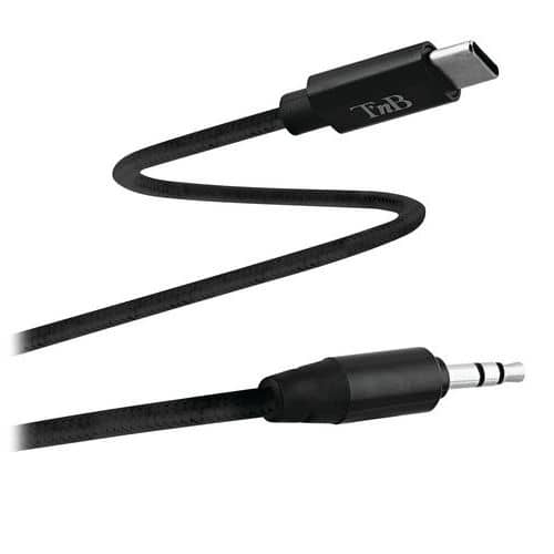 Câble USB-C vers jack 3.5 mm nylon - T'nB