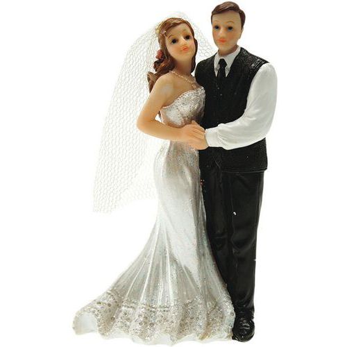 Sujet de mariage - Couple Venise - Lot de 2 - Matfer Sujet de mariage - Couple Venise - Lot de 2 - Matfer