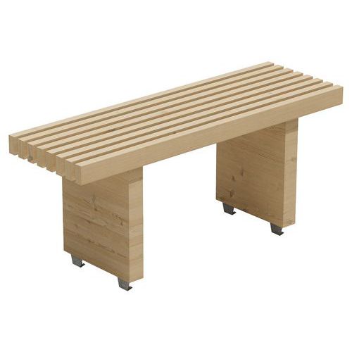 Table Modulam 2 pieds traité classe IV Mobextan