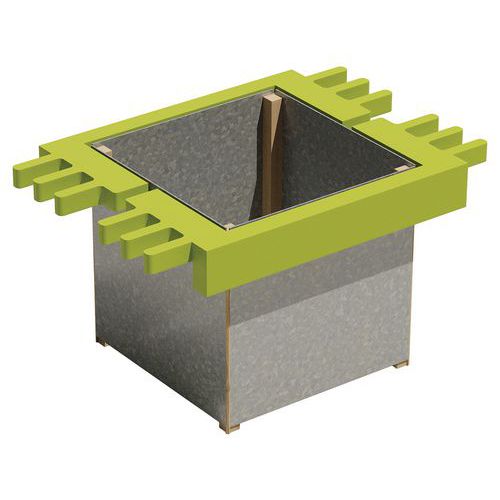 Jardinière Modulam à angle Mobextan