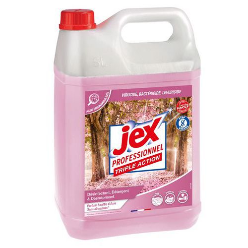 Nettoyant désinfectant Triple action Jex Pro- Bidon 5 L