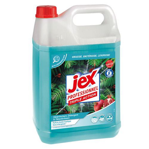Nettoyant désinfectant Triple action Jex Pro- Bidon 5 L
