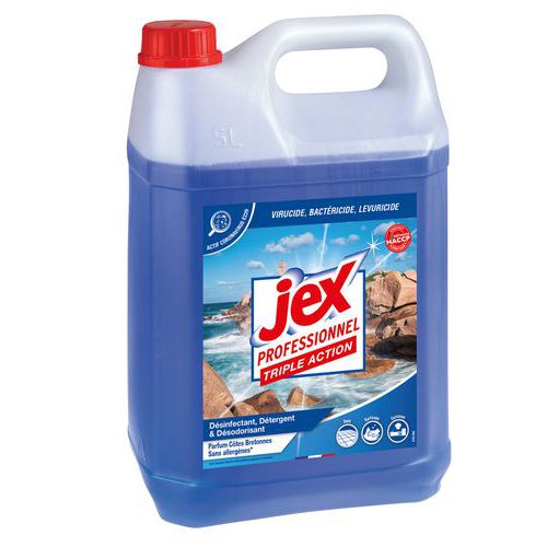 Nettoyant désinfectant Triple action Jex Pro- Bidon 5 L