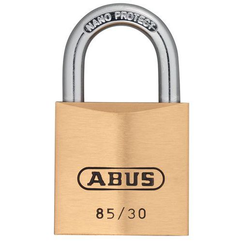 Cadenas de sécurité Abus série 85 pour clé passe - Varié 2 clés - 30mm