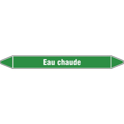 Marquage tuyauterie Eau