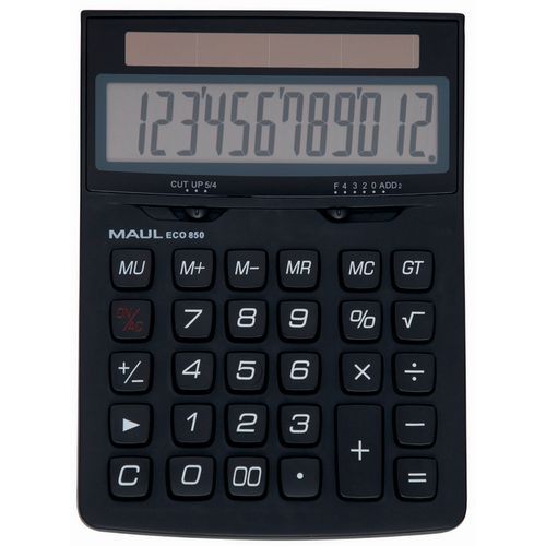 Calculatrice de bureau ECO 850 - 12 touches - Maul
