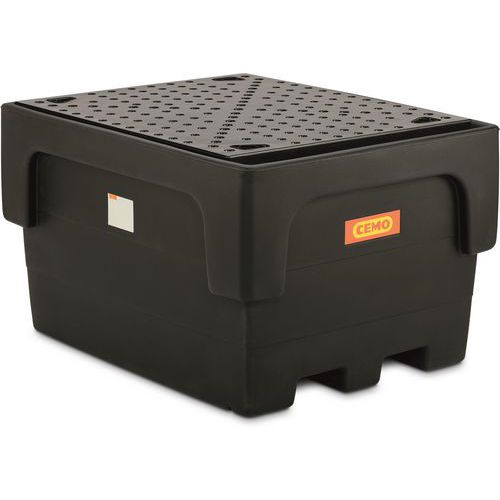 Bac de rétention pour 1 IBC - 1100L - Cemo