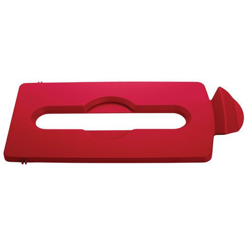 Couvercle papier station de recyclage Slim Jim_Rubbermaid