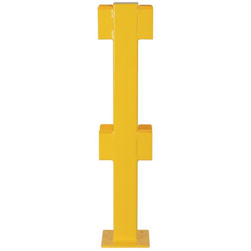 Poteau acier pour barrière de sécurité - Intérieur - Dancop