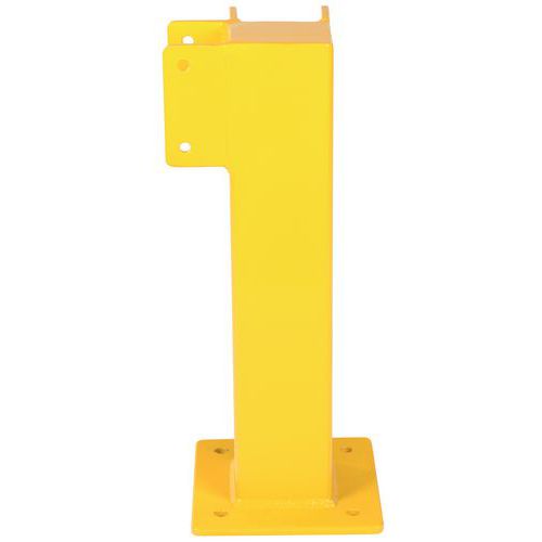 Poteau acier galvanisé pour barrière de sécurité - Extérieur - Dancop