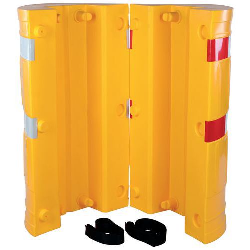 Protection de colonne avec bandes réfléchissantes - Crash Stop
