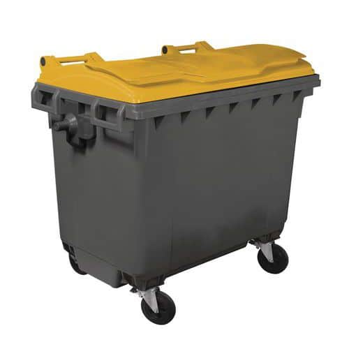 Conteneur à déchets 4 Roues - 660L - Mobil Plastic
