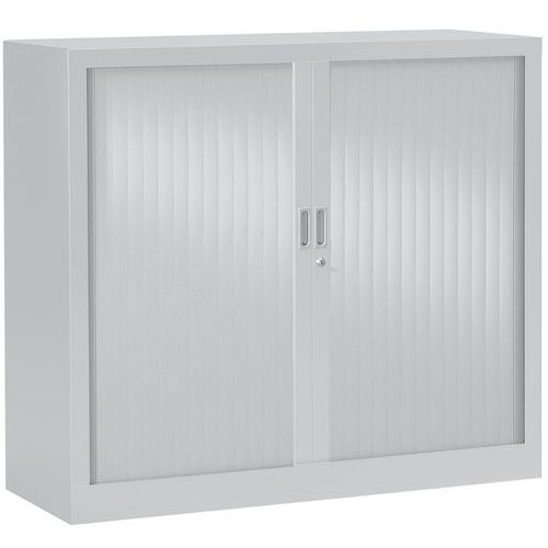 Armoire à rideaux unis haut 100 cm Vinco