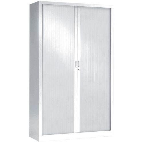 Armoire à rideaux unis haut 198 cm Vinco