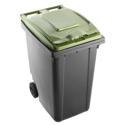 Poubelle Bicolore - 360L - Mobil Plastic Poubelle Bicolore - 360L - Mobil Plastic