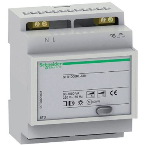 Télévariateur - 1000W - DIN - commande de scénario - STD