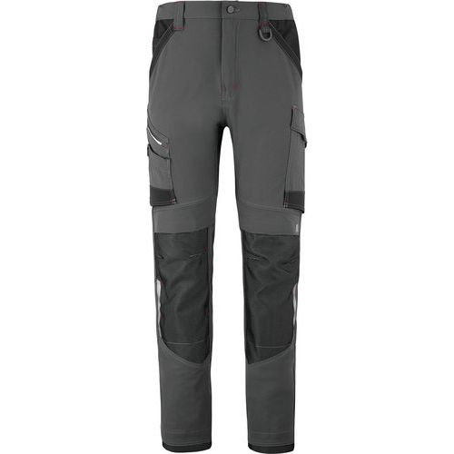 Pantalon Stretch Ruler 1ATTST - Gris/Noir - Lafont