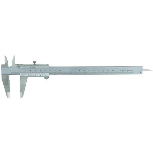 Pied à coulisse vernier monobloc - Mob