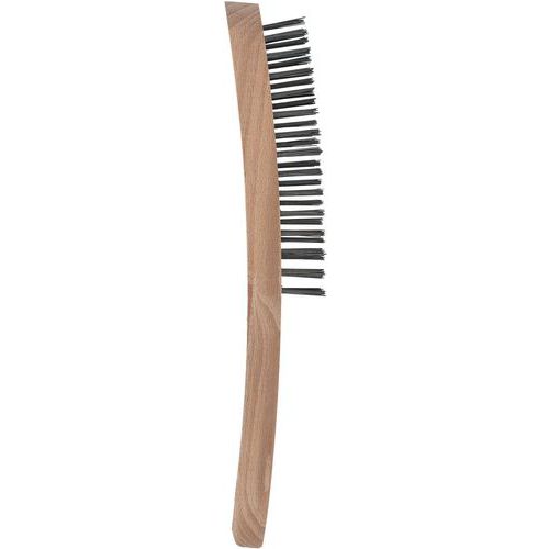 Brosse métallique poignée bois - Norton