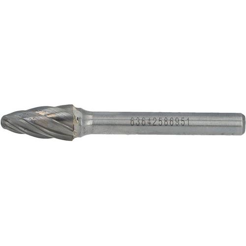 Fraise carbure ogive bout arrondi coupe aluminium - Norton