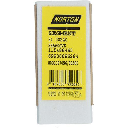 Segment de rectification 8L10 - Norton Segment de rectification 8L10 - Norton