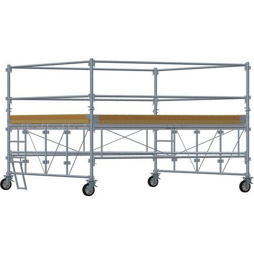 Tour roulante acier GALAXY 90 - 3m x 3m - Duarib