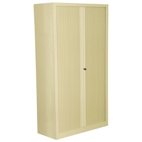 Armoire métal Luxe largeur 100 cm à rideaux