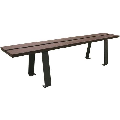 Banquette pieds acier