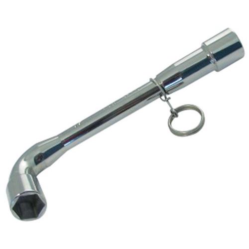 Clé a pipe débouchée 6/6 pans avec clip inox fme