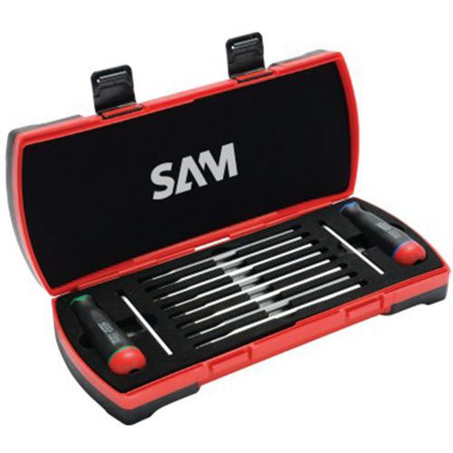 Coffret tournevis dynamometriques 0,6 - 3,0 nm avec embouts Coffret tournevis dynamometriques 0,6 - 3,0 nm avec embouts
