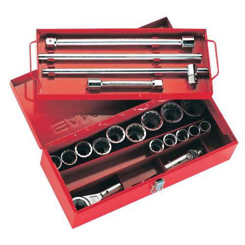 Coffret 25 outils 3/4'' Coffret 25 outils 3/4''