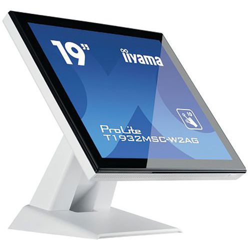 Ecran IIYAMA T11932MSC-W2AG VGA/DVI/USB et HP -19'' Tact