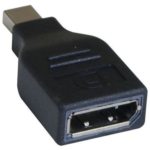 Adaptateur bidirectionnel Mini DisplayPort mâle et femelle