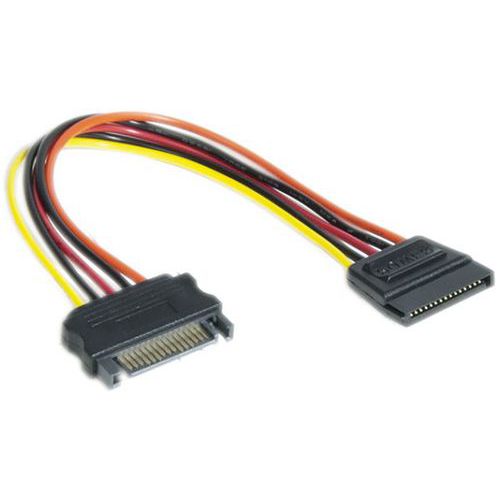 Rallonge d'alimentation SATA - 20 cm Rallonge d'alimentation SATA - 20 cm