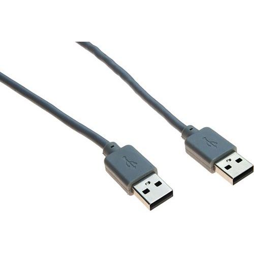 Cordon USB 2.0 type A et A gris - 2,0 m
