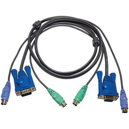 Cordon kvm VGA/PS2 - 3,00m ATEN