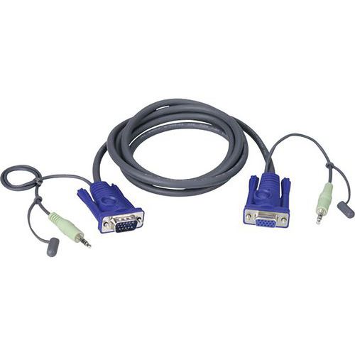 Cordon combine vga+audio ATEN