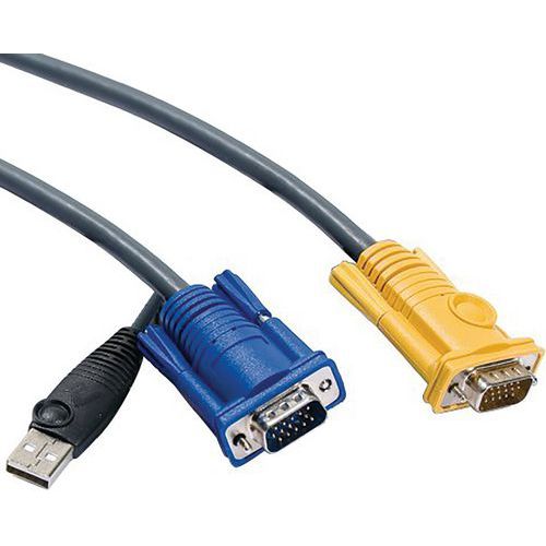 Câble kvm ATEN série 2L-52xxUP - 3.0M Câble kvm ATEN série 2L-52xxUP - 3.0M