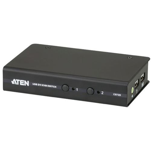 Commutateur CS72D kvm dvi/usb/audio - 2 ports ATEN