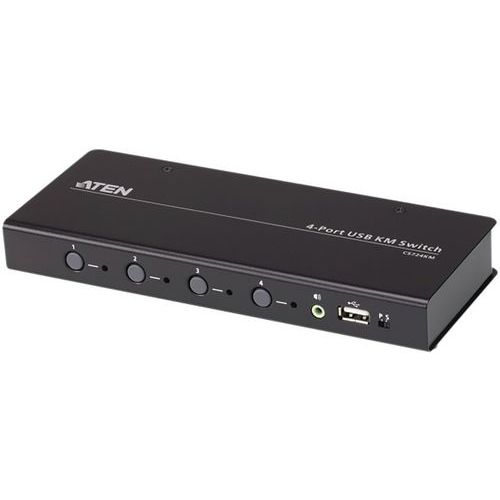 Commutateur CLAVIER/SOURIS USB POUR 4 ORDINATEURS ATEN