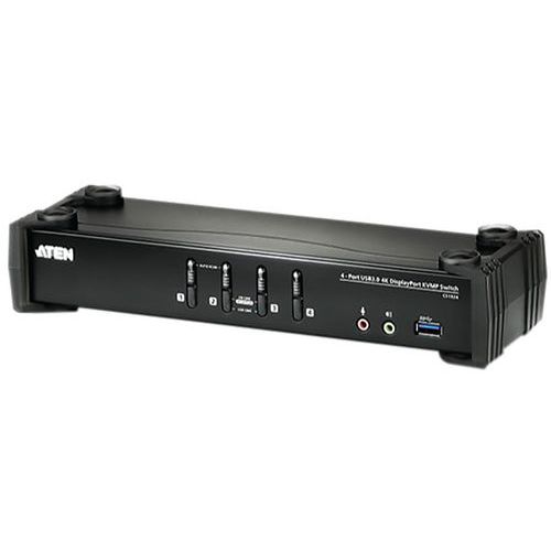 Commutateur KVM DisplayPort/USB 3.0/Audio - 4 ports ATEN