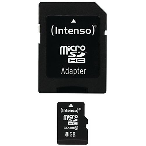 Carte MicroSDHC Class 10 - 8Go INTENSO