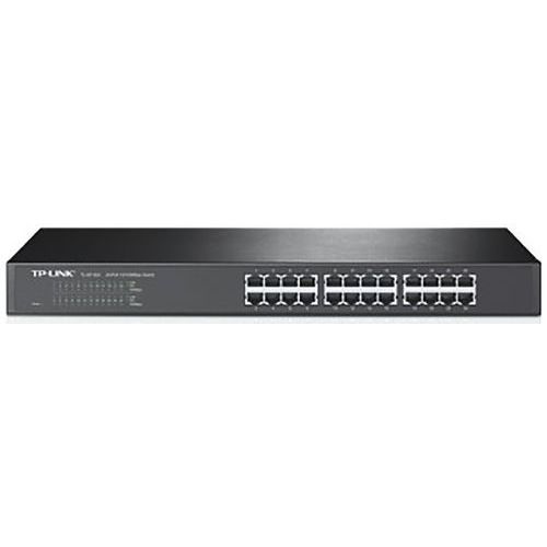 Commutateur réseau TP-Link 24 ports RJ45 10/100 rackable